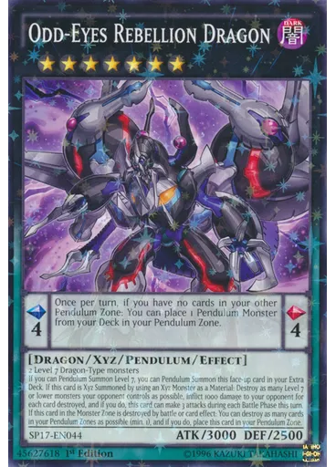 Odd-Eyes Rebellion Dragon