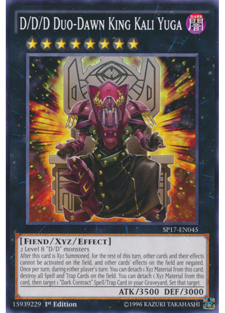 D/D/D Duo-Dawn King Kali Yuga