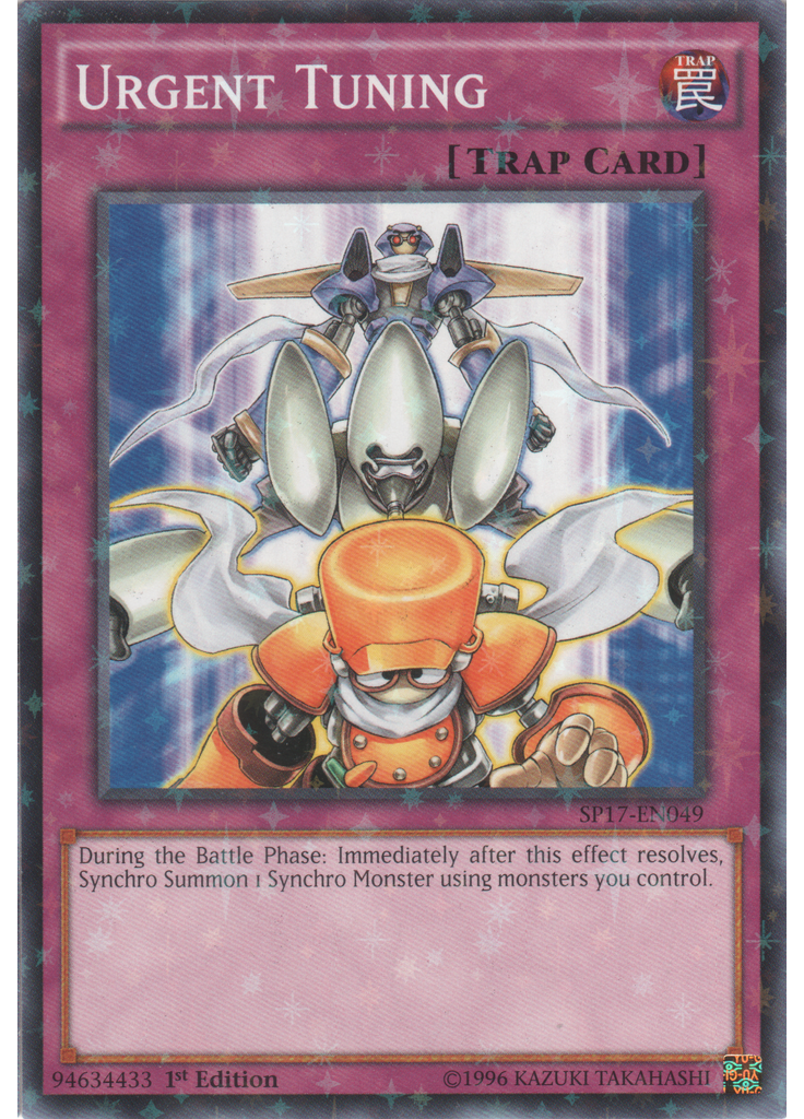 Urgent Tuning (Starfoil Rare 1st Edition)