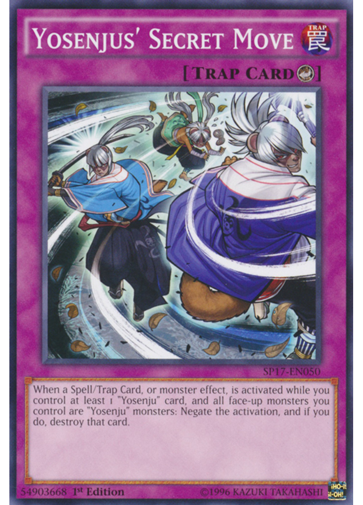Yosenjus' Secret Move