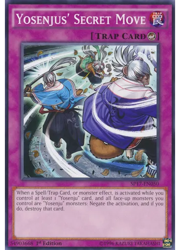 Yosenjus' Secret Move