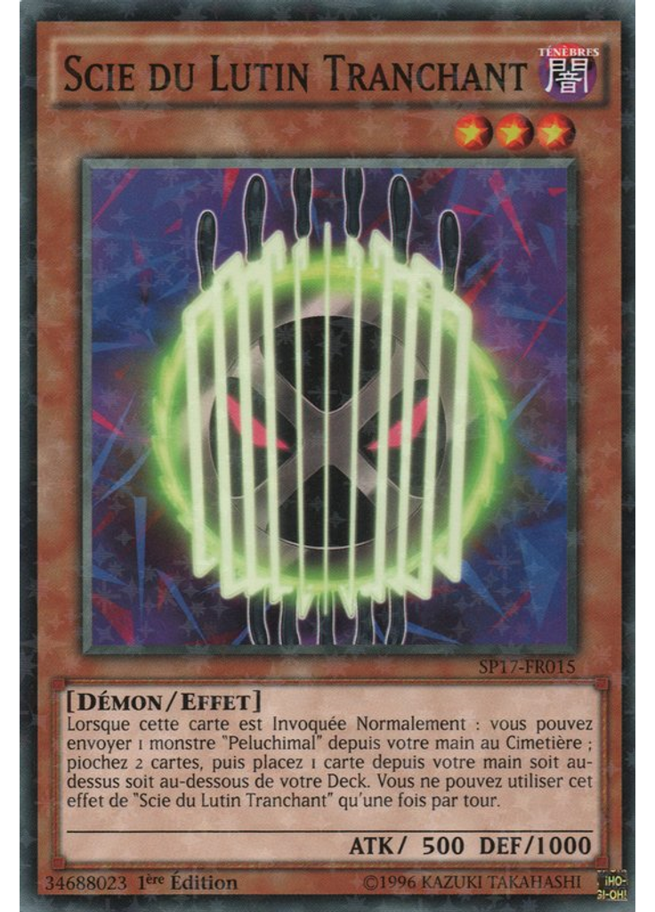 Scie du Lutin Tranchant (Starfoil Rare 1st Edition)