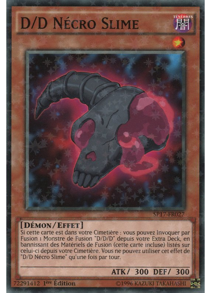 D/D Nécro Slime (Starfoil Rare 1st Edition)