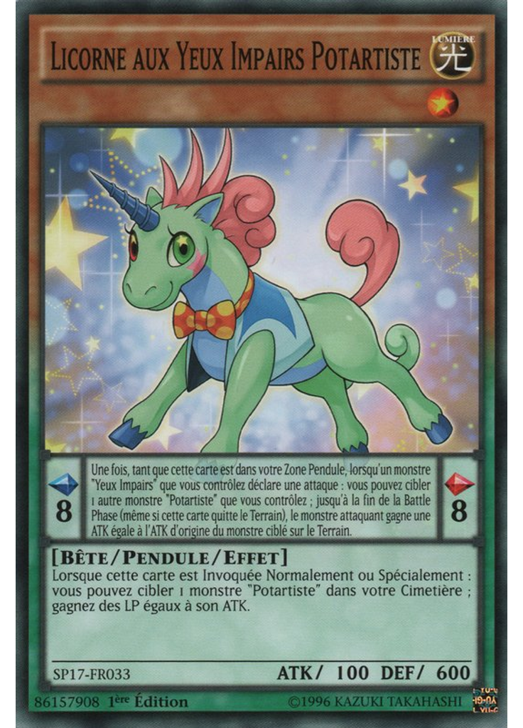 Licorne aux Yeux Impairs Potartiste