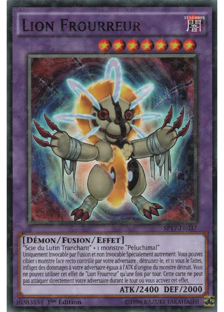 Lion Frourreur (Starfoil Rare 1st Edition)