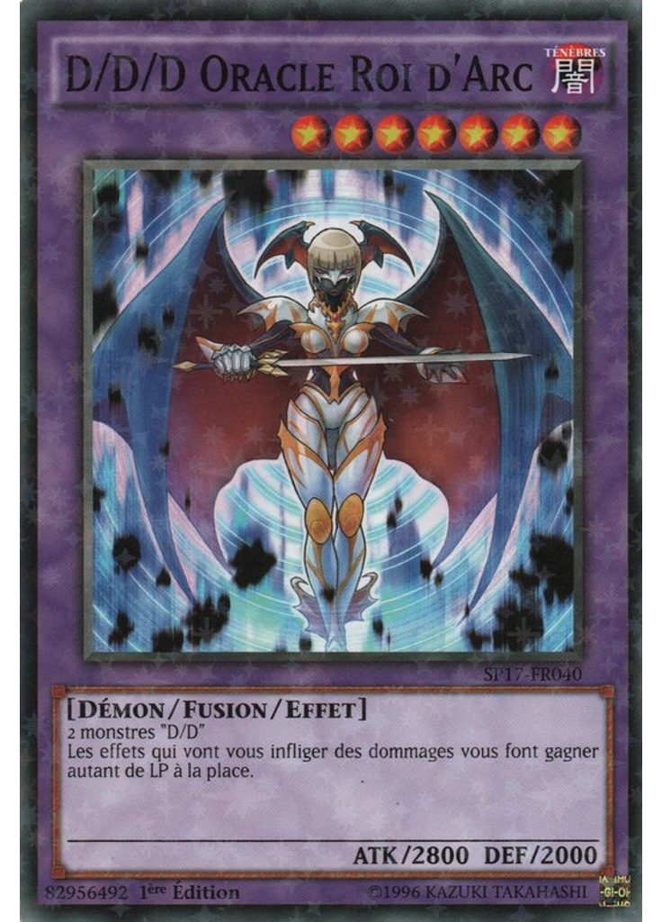 D/D/D Oracle Roi d'Arc (Starfoil Rare 1st Edition)