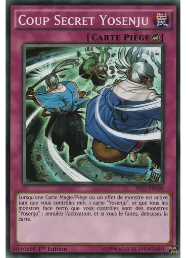 Coup Secret Yosenju