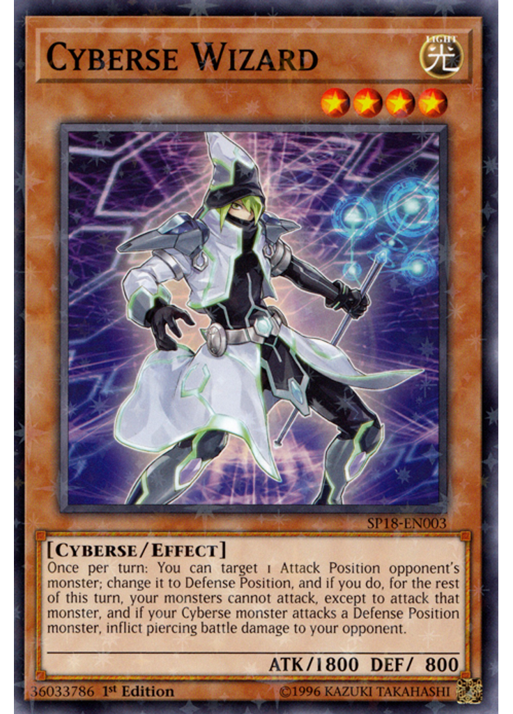 Cyberse Wizard (Starfoil Rare 1st Edition)