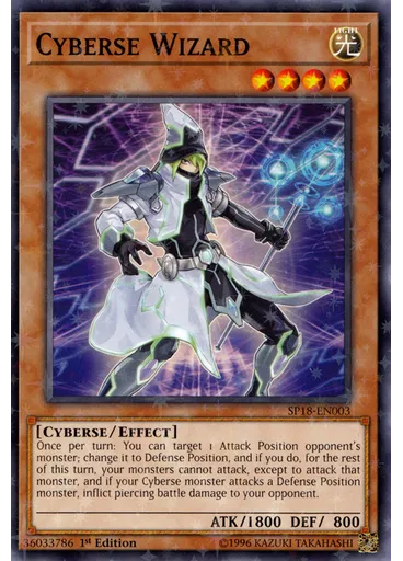 Cyberse Wizard (Starfoil Rare 1st Edition)