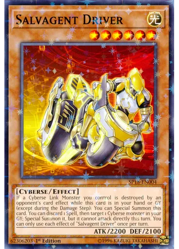 Salvagent Driver (Starfoil Rare 1st Edition)