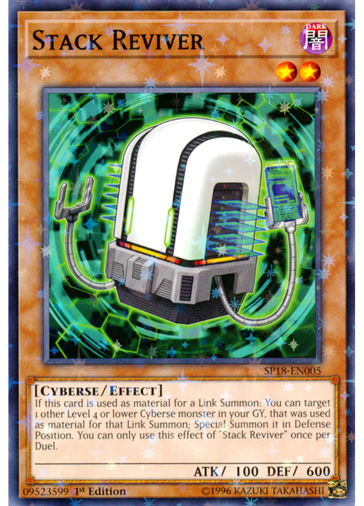 Stack Reviver (Starfoil Rare 1st Edition)