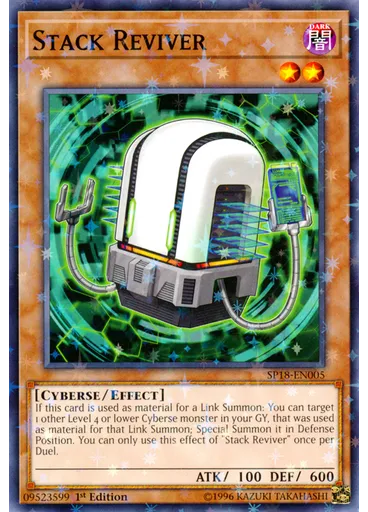 Stack Reviver (Starfoil Rare 1st Edition)