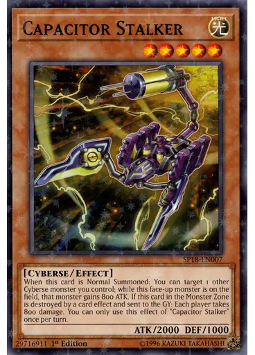 Capacitor Stalker (Starfoil Rare 1st Edition)