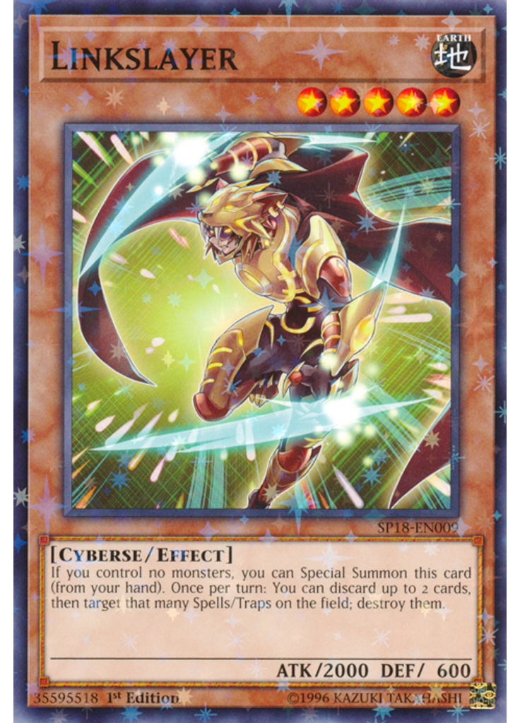 Linkslayer (Starfoil Rare 1st Edition)