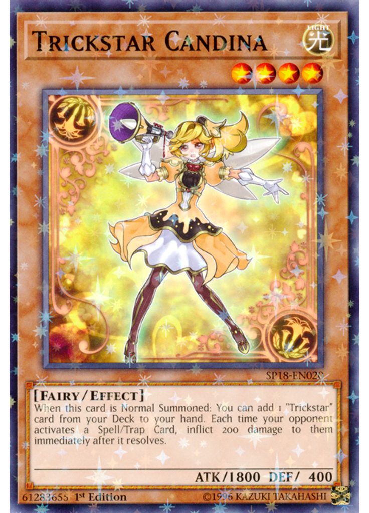Trickstar Candina (Starfoil Rare 1st Edition)