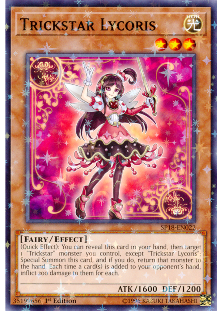 Trickstar Lycoris (Starfoil Rare 1st Edition)