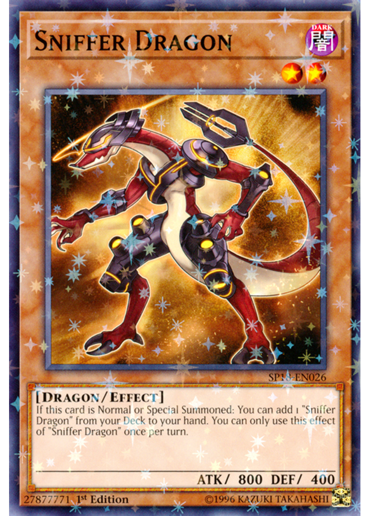 Sniffer Dragon (Starfoil Rare 1st Edition)