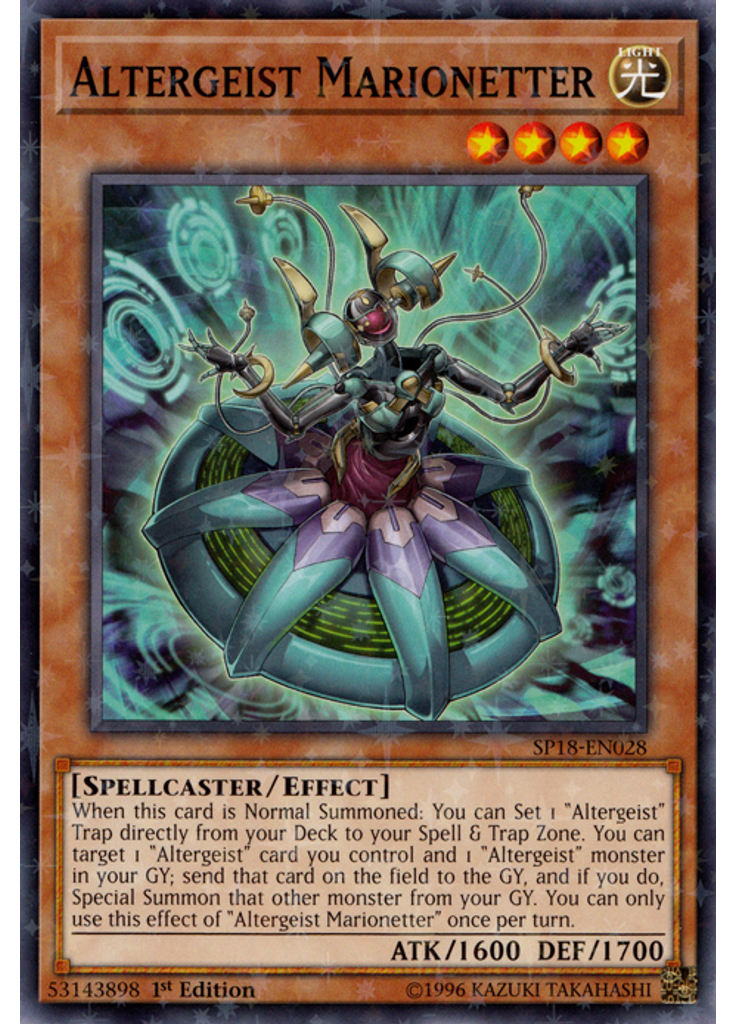 Altergeist Marionetter (Starfoil Rare 1st Edition)