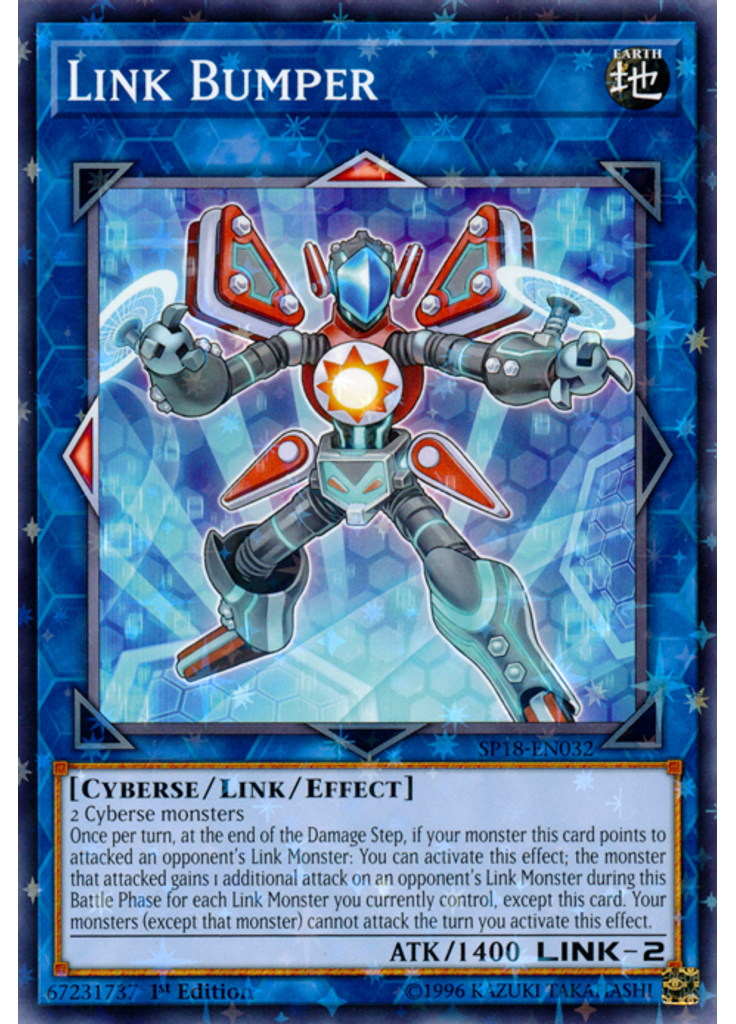 Link Bumper (Starfoil Rare 1st Edition)