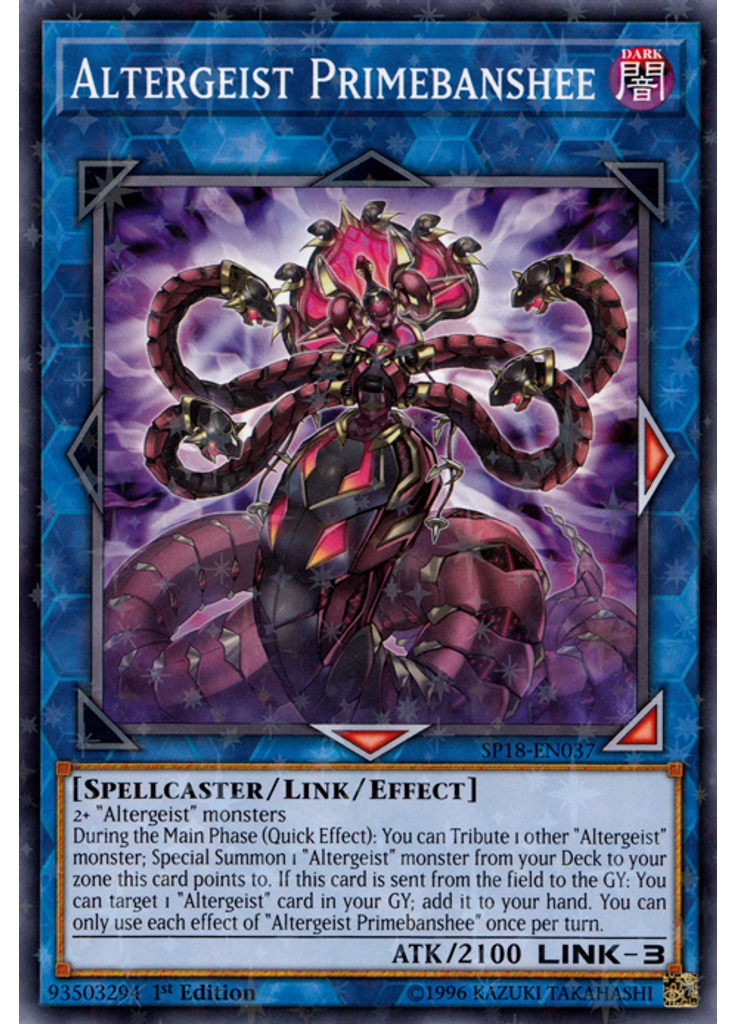 Altergeist Primebanshee (Starfoil Rare 1st Edition)