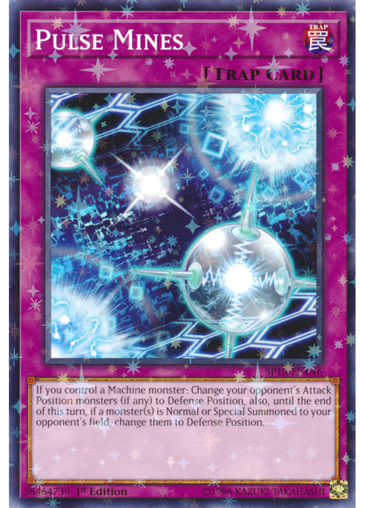 Pulse Mines (Starfoil Rare 1st Edition)