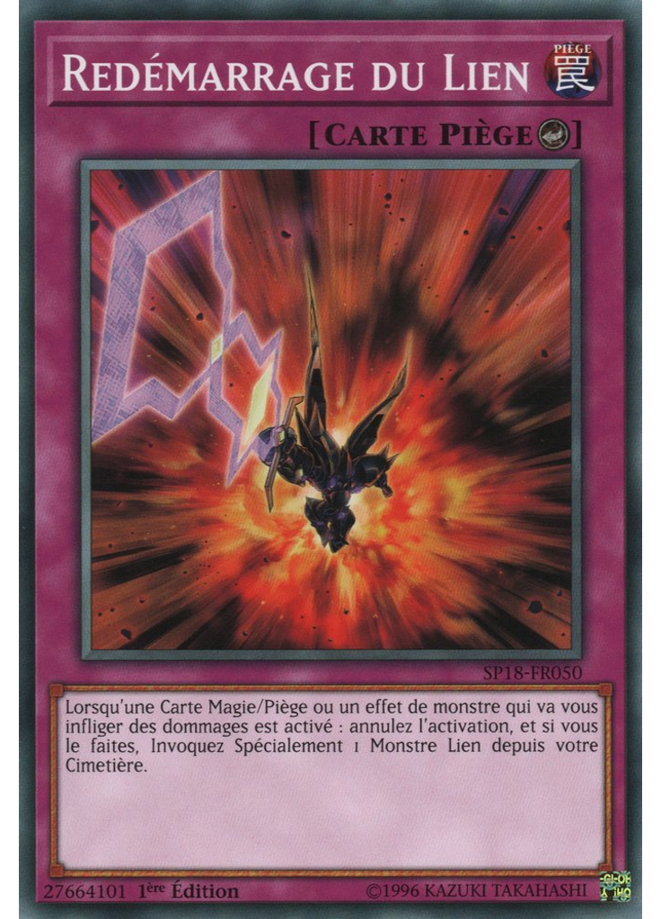 Redémarrage du Lien