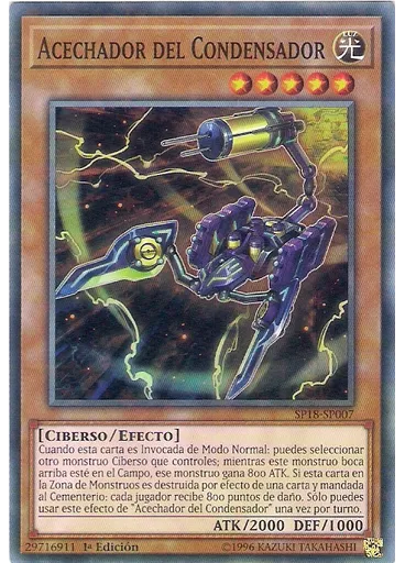 Acechador del Condensador (Starfoil Rare 1st Edition)