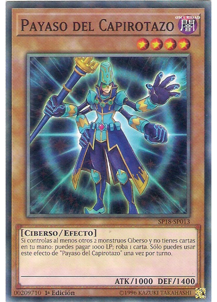 Payaso del Capirotazo (Starfoil Rare 1st Edition)