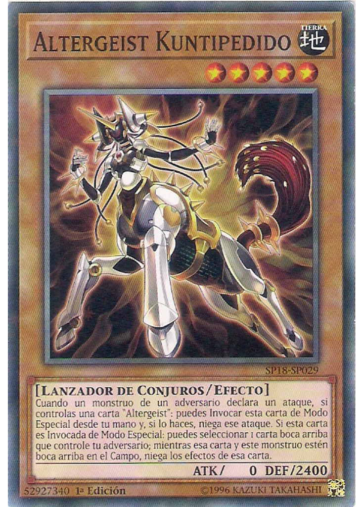 Altergeist Kuntipedido (Starfoil Rare 1st Edition)