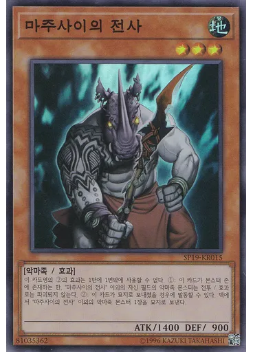 마주사이의 전사