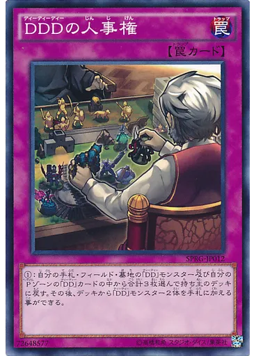 ＤＤＤの人事権
