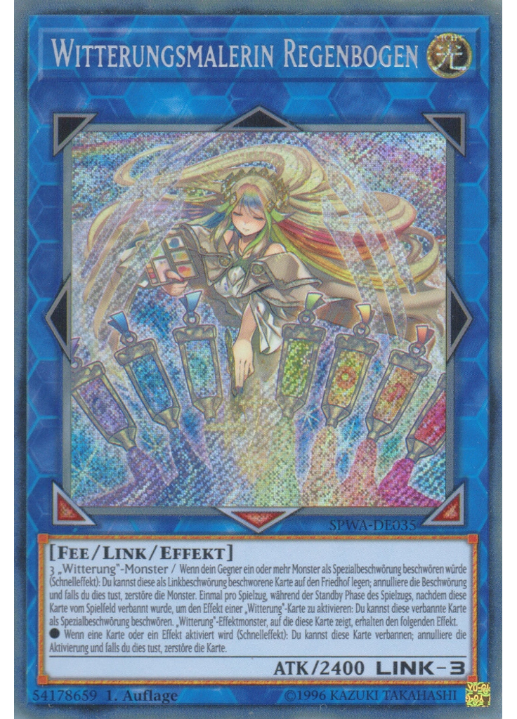 Witterungsmalerin Regenbogen