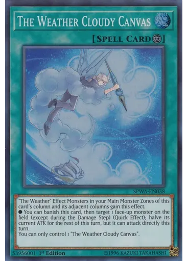 The Weather Cloudy Canvas — Spirit Warriors