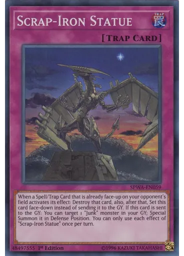 Scrap-Iron Statue
