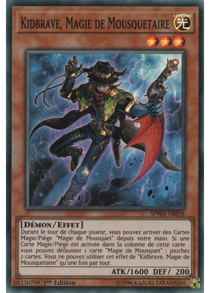 Kidbrave, Magie de Mousquetaire