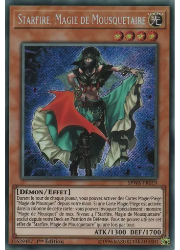 Starfire, Magie de Mousquetaire