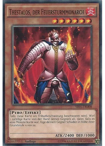 Thestalos, der Feuersturmmonarch