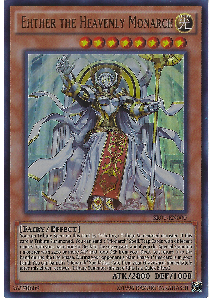 Ehther the Heavenly Monarch (Ultra Rare Unlimited)