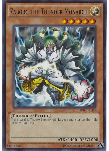 Zaborg the Thunder Monarch (Common Unlimited)