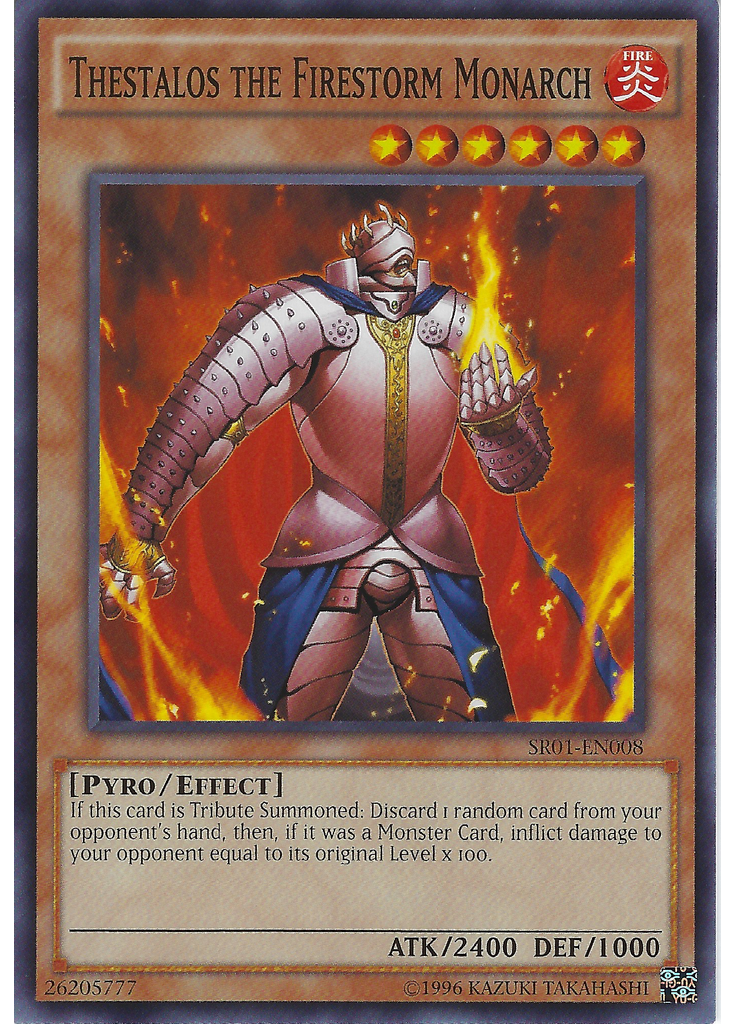 Thestalos the Firestorm Monarch (Common Unlimited)