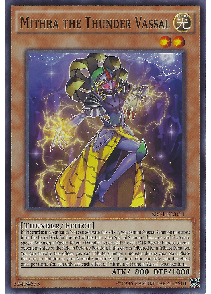 Mithra the Thunder Vassal (Common Unlimited)