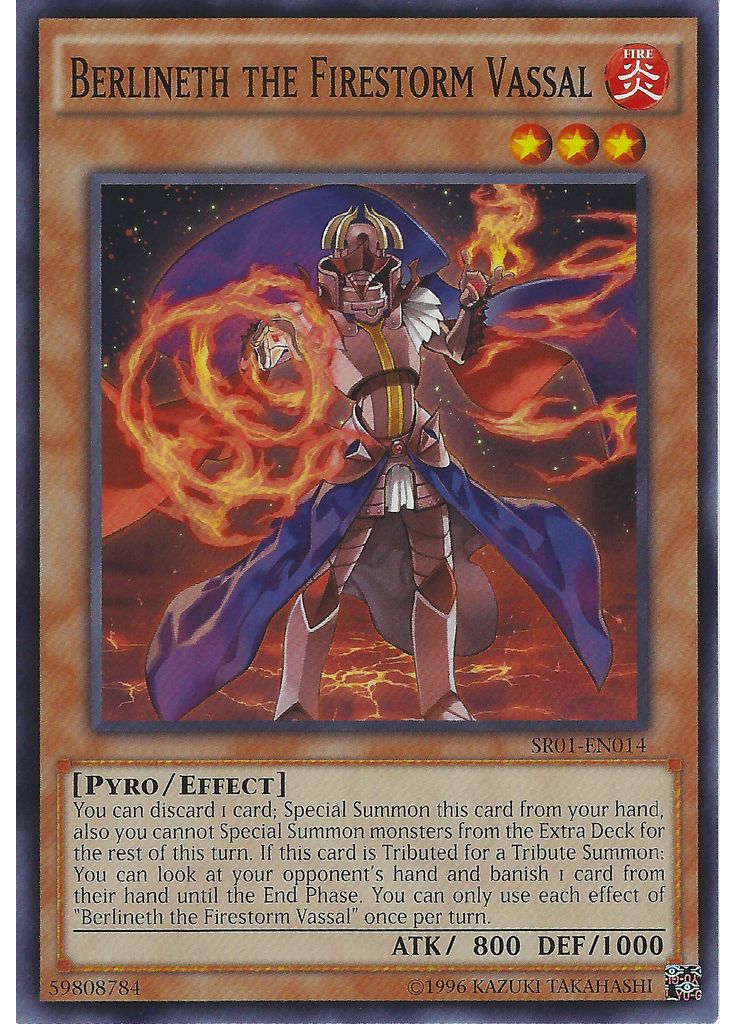 Berlineth the Firestorm Vassal (Common Unlimited)