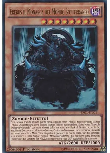 Erebus il Monarca del Mondo Sotterraneo