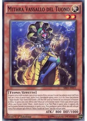 Mithra Vassallo del Tuono — Imperatore dell'Oscurità Structure Deck