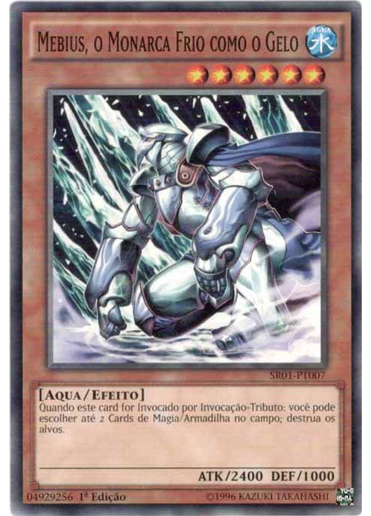 Mebius, o Monarca Frio como o Gelo