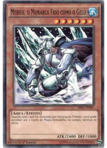 Mebius, o Monarca Frio como o Gelo