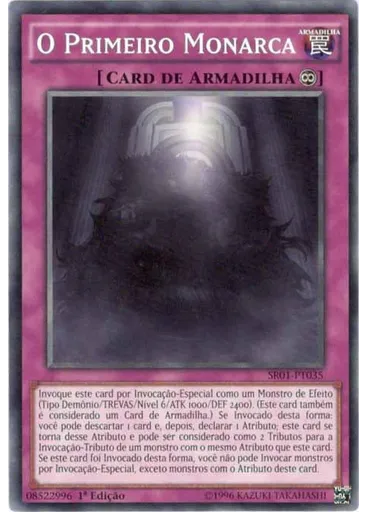O Primeiro Monarca — Imperador das Trevas Deck Estrutural