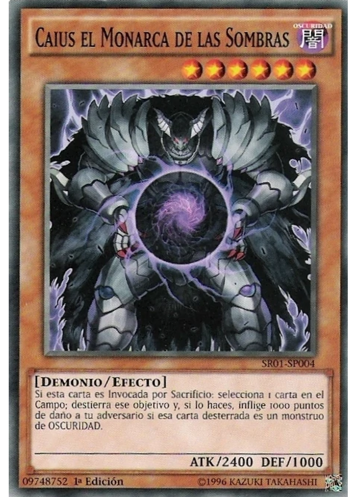 Caius el Monarca de las Sombras
