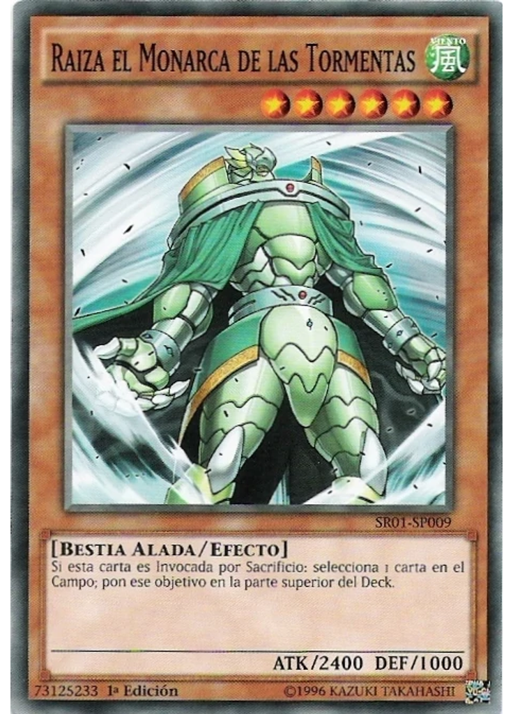 Raiza el Monarca de las Tormentas