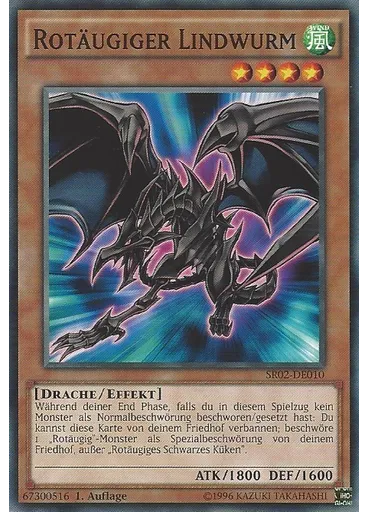 Rotäugiger Lindwurm